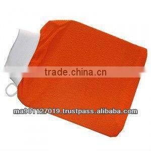 Kessa glove morocco hammam scrub glove ( orange Kess )