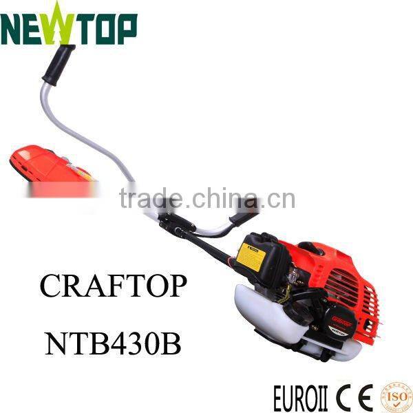 Grass trimmer/brush cutter 43cc NTB430B with CE GS EUII