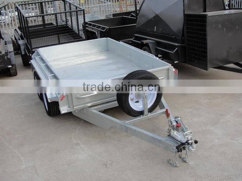 No power heavy loading semi trailer dolly