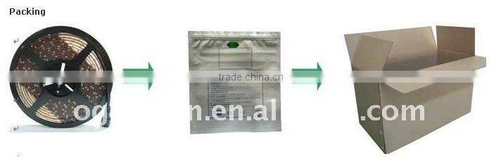 DC12V SMD3528 unicolor silicon Tube Waterproof 60pcs/m LED Strip Light