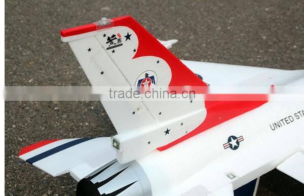 RC JET Model F16 105mm EDF 2.4GHz 6CH Radio Controll Fighting Falcon Airplane R/C Aircraft
