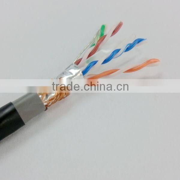 Pure copper SFTP 24 AWG CAT5e Network Cable ,CAT5e Interenet cable