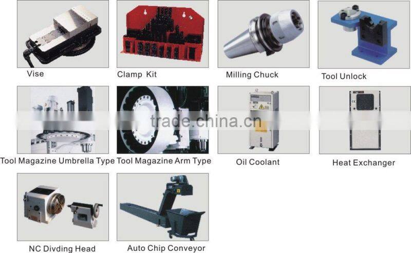 Chinese NC Milling Machine with Bed Type NCM1470