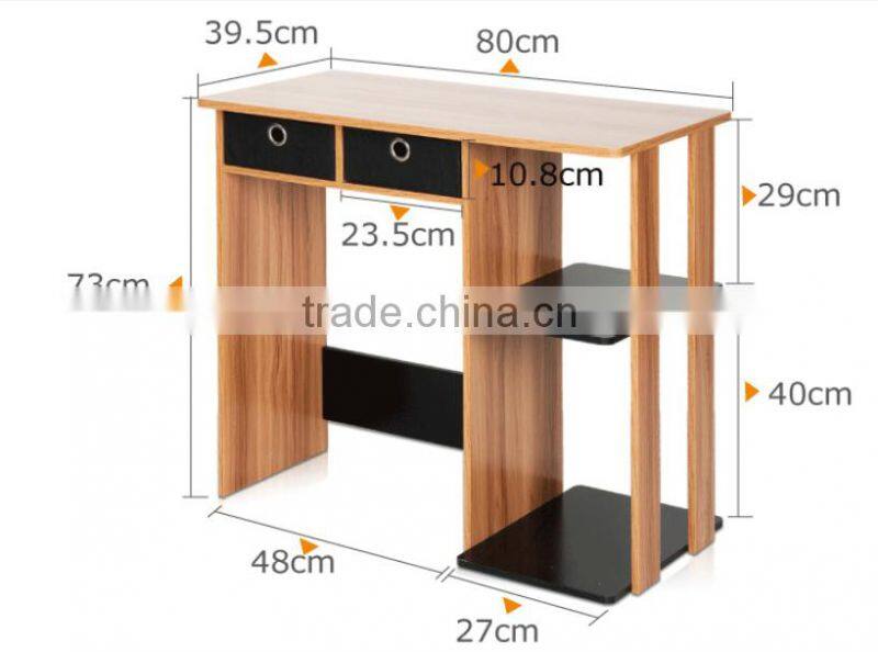 Easy Style Computer Table With 2 Cloth Drawers