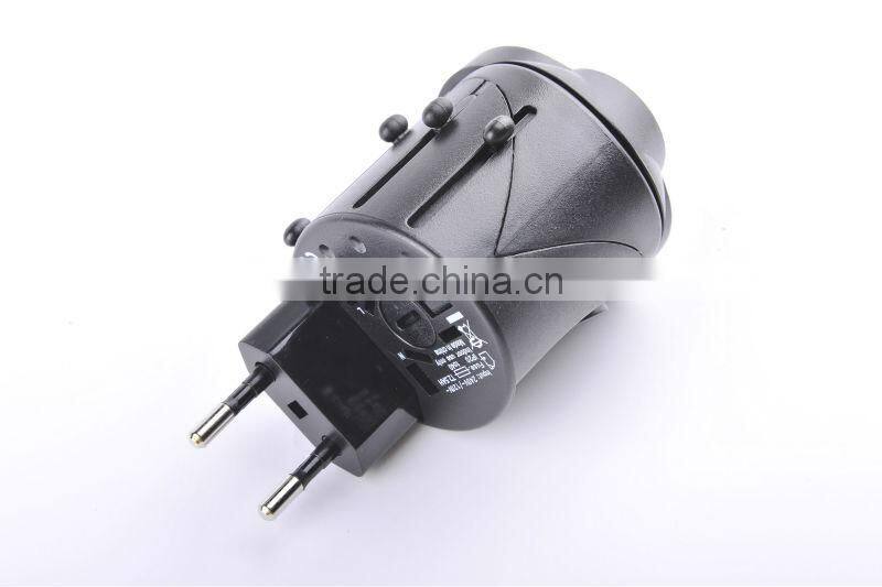 All in 1 Universal World Travel AC Adapter Power Converter Plugs AU/US/UK/EURO