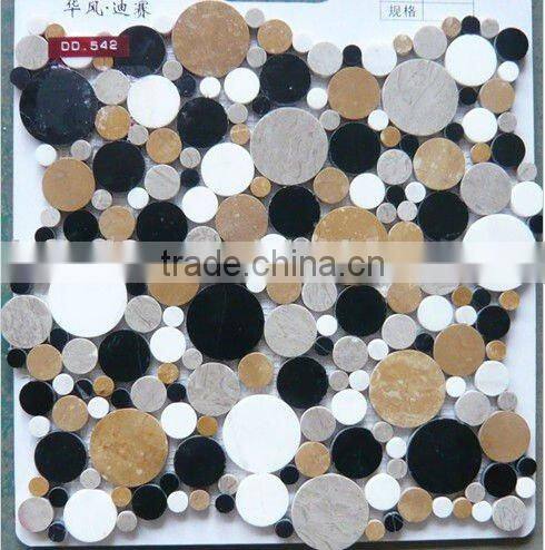 Easy mosaic patterns,round mosaic