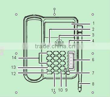 HUAWEI Original Fixed Wireless Phone,support 2G & 3G (ETS6630) with Back up battery