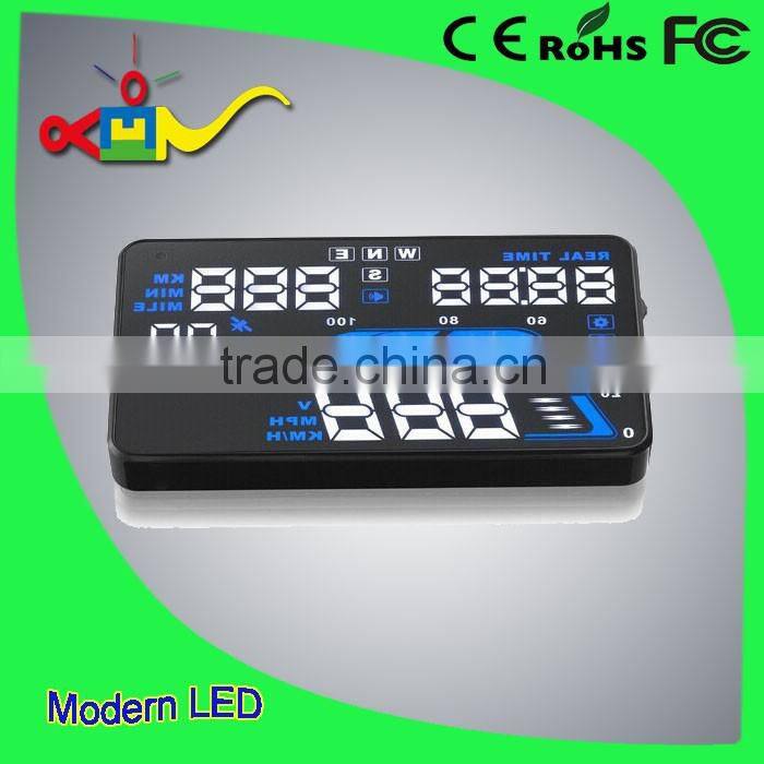 2016 New A8 OBD hud tpms Heads Up Display HUD