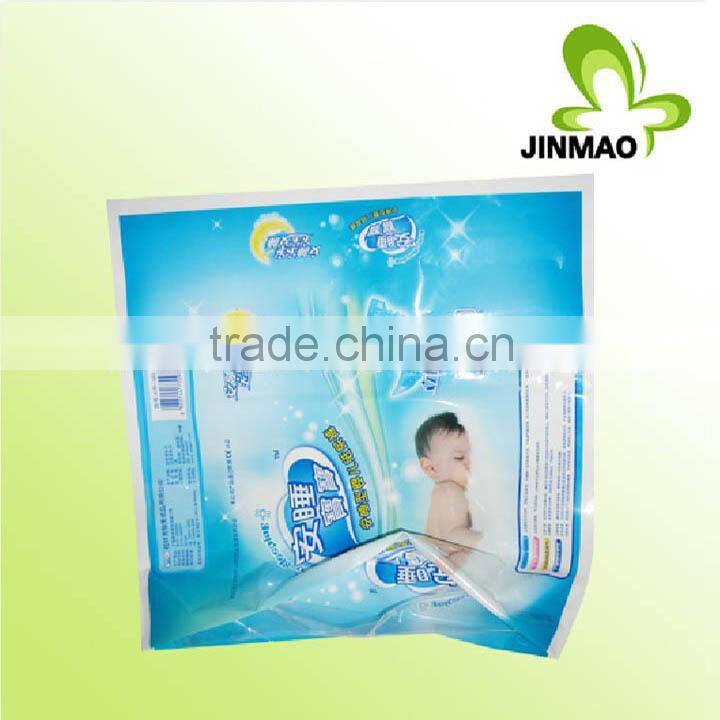 Colored plastic Baby diaper packaging bag