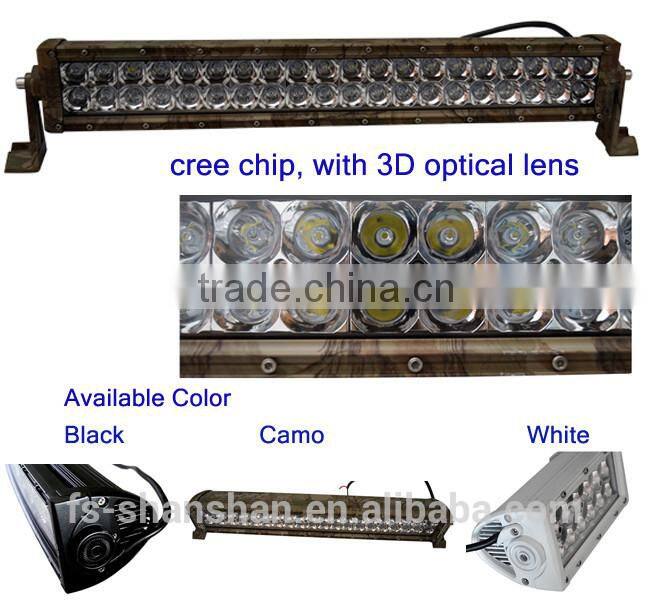 Dual row led lightbar /led 4x4 light camo