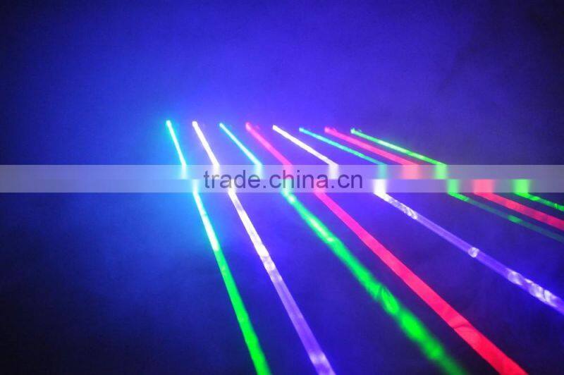 Disco night club lighting 8-Head Moving-Head Fat-Beam Laser Curtain