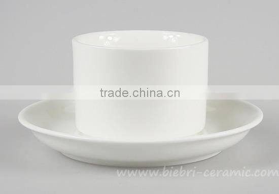 Wholesale Antique Modern Design Plain White Fine Porcelain Coffee And Tea Cups And Saucers Sets For Hotel And Restaurant