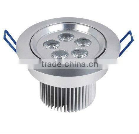 High brightness Bridgelux 5W LED downlight