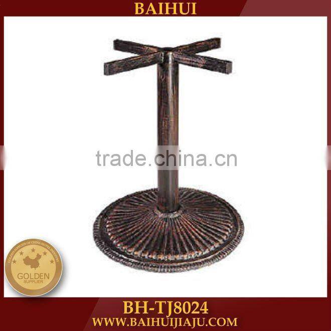 antique cast iron table base