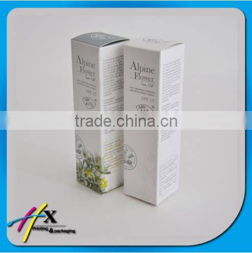 High end pink face mask package box