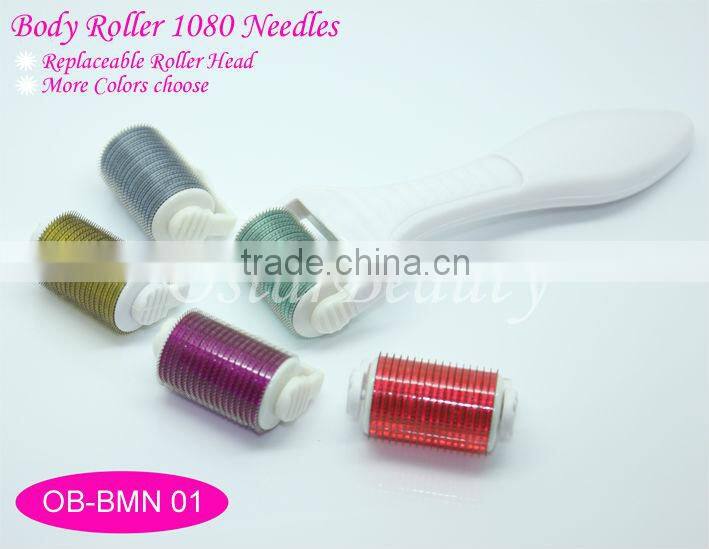 Body dermaroller skin beauty roller system