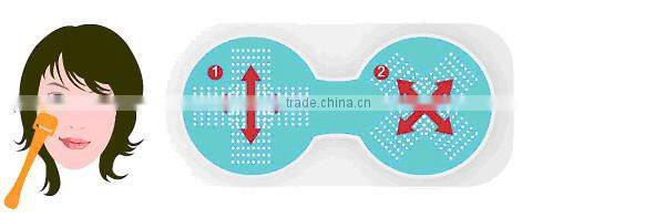 2015 Hot sale! New beauty needle roller with 540 needles derma roller, Gold/Silver handle