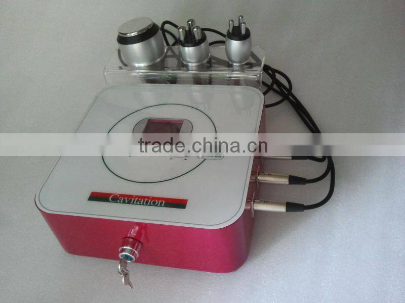 Free Shipping Home Use 40K Fat Explosion ultrasonic tripolar rf device