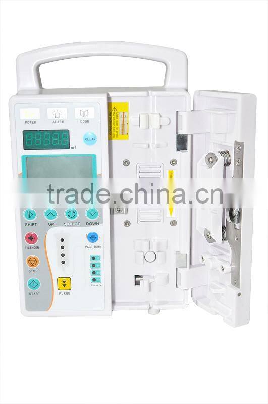 Low price Veterinary Infusion Pump for animal / human use Vet clinics hospital CE ISO certificate
