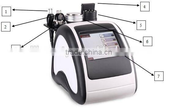 Tripolar RF Vacuum Cavitation 5 in 1 Fat Removal Ultrasonic Slim Machine