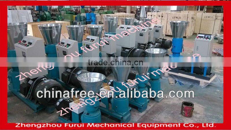 High output flat die complete poultry feed mill