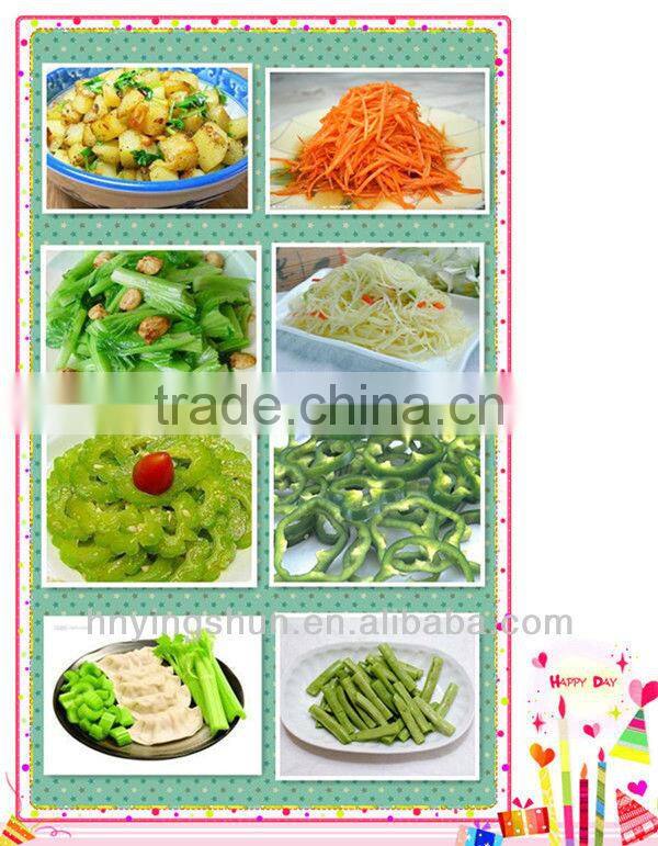 2014 new arrival multifunction electric automatic cube vegetable cutting machine