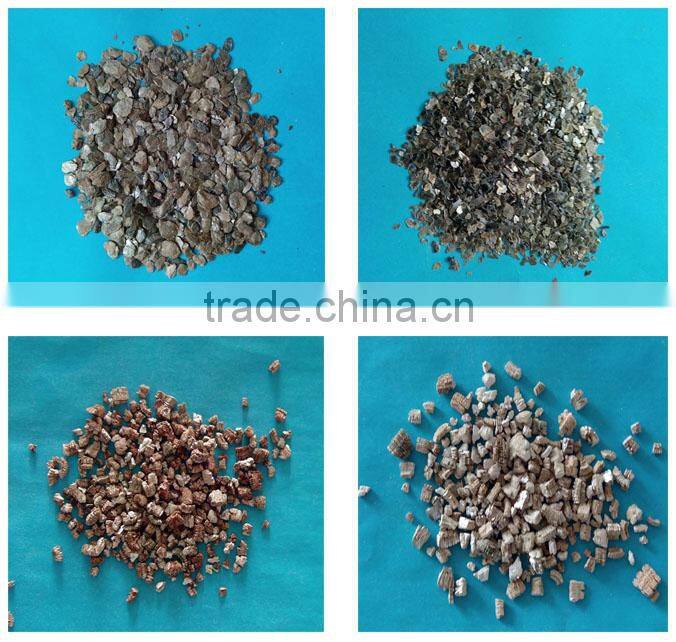 Raw vermiculite ore