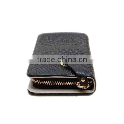 Ladies Women Alligator Pattern Genuine Leather Wallet (BCN003)