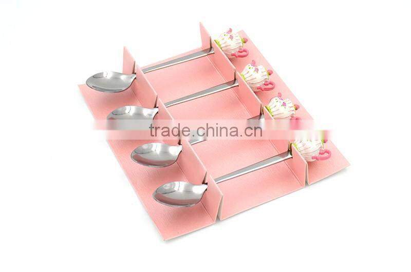 Top quality stainless steel flatware set for tea time with competitive price