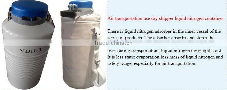 YDS liquid nitrogen container/can for sale online/liquid nitrogen lower costs