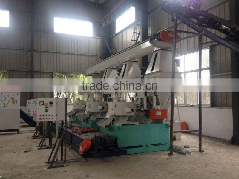 Wood Pellet line production for making wood pellets