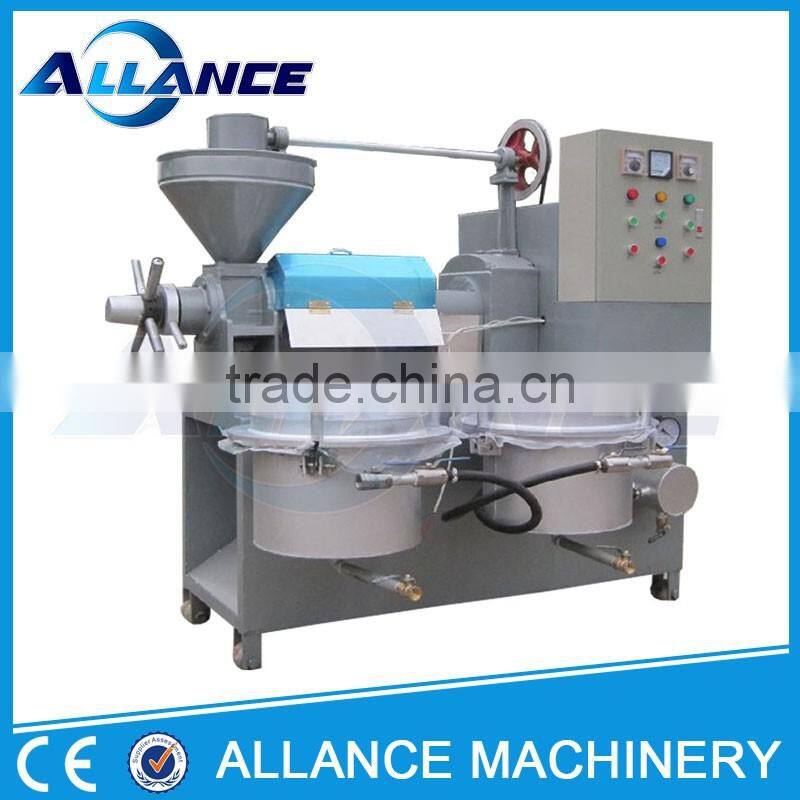 Best quality ALLANCE 6YL-100A Stainless Steel Household Electric Oil Press Machine Small Oil Press Machine