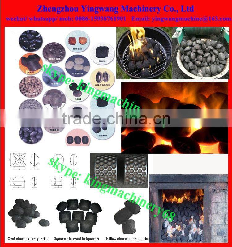 egg shape coal briquette machine