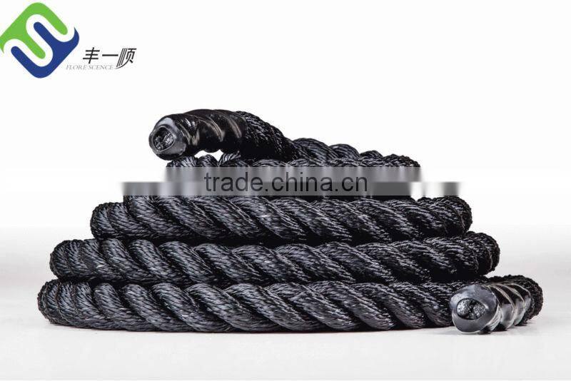 2 inches Polydacron battle rope for fitness body building