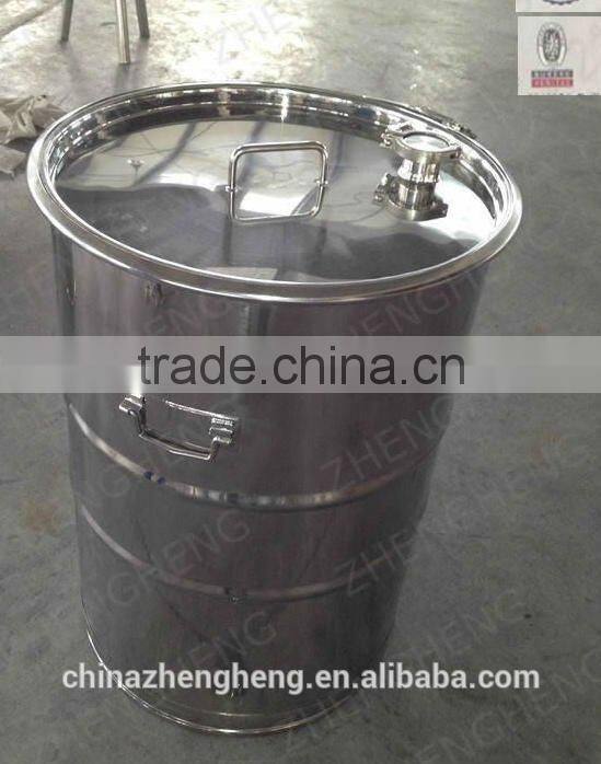 200L stainless steel drum / oil barrel / bucket