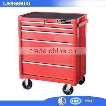 Practical used metal material cabinet type trolley tool box