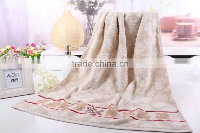 embroidery face bath towels set