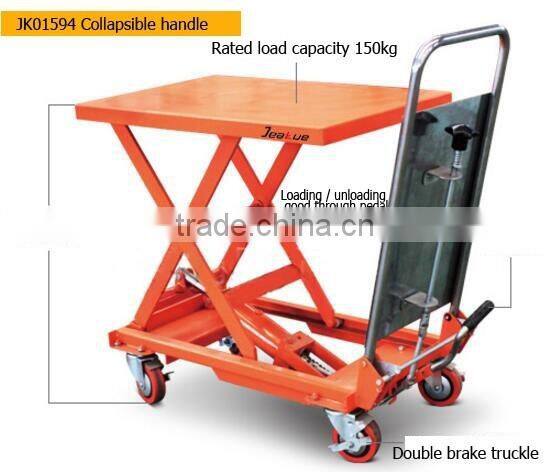 High quality mobile pedal scissor lifting platform for sale