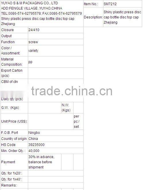 best quality flip top screw cap bottle flip top lid