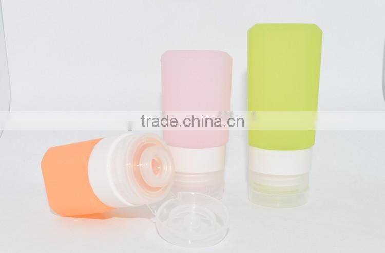 silicone bottle 37/60/89ml for lotion when traveling MP4403