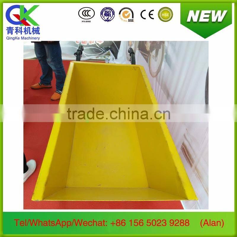 handhold electric wheel barrow trolley for construction site cargo