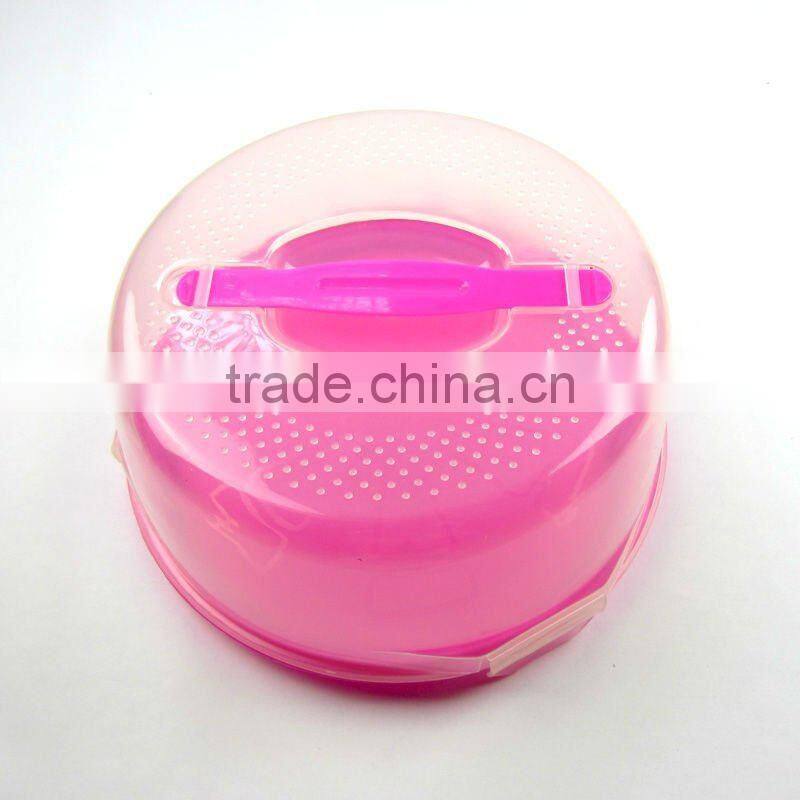 Colorful Plastic cake box for kitchen room PC-9003