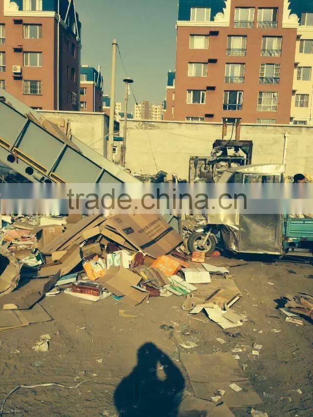 125T hydraulic horizontal baler,cardboard baling press machine