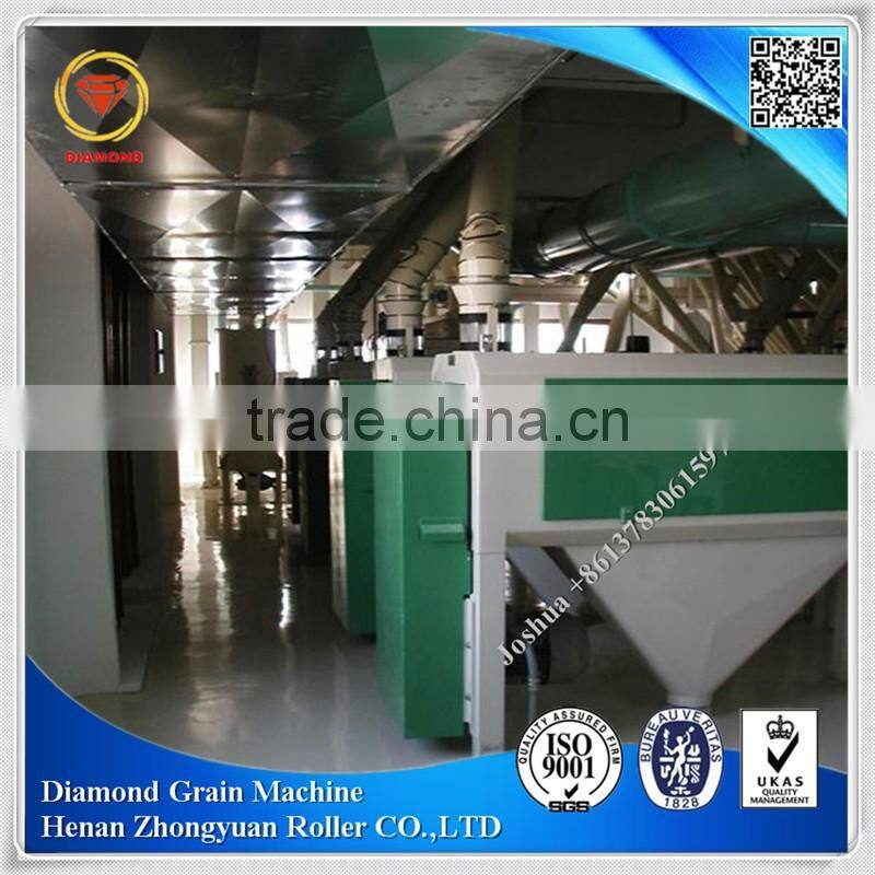 Professional wheat scourer supplier in Alibaba, wheat flour mill machinery price