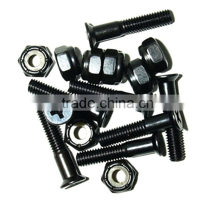 Color skateboard wholesale nuts and bolts,grade 8 bolts