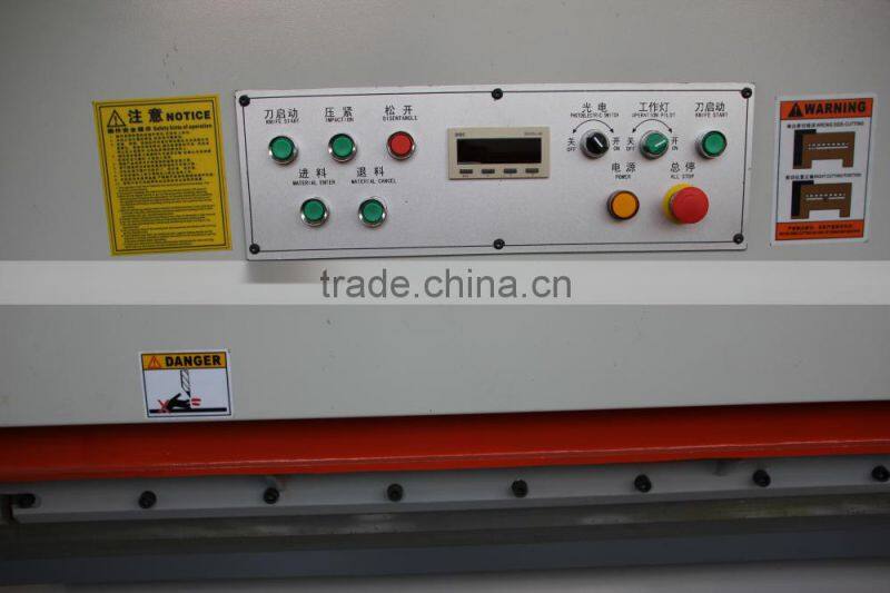 woodworking precision veneer shearing machine