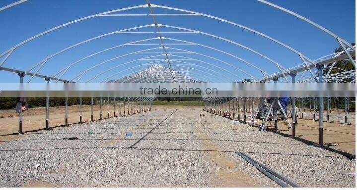 250mm Film Covered Automatic Vents System Sheds For Animals Growing