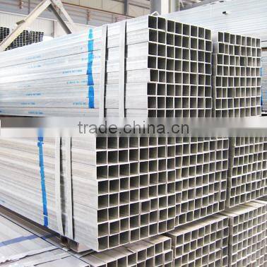100*300*4.5mm HOT dipped galvanized square steel pipe GI square steel tube