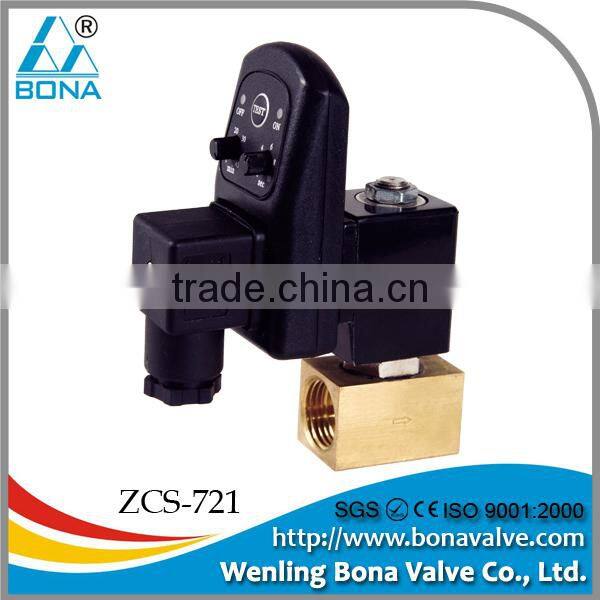 BONA Air Compressor auto dump Brass Solenoid Valve