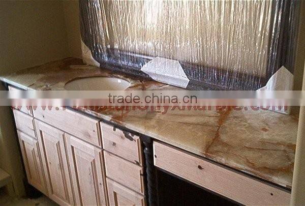 CUSTOM MADE BEST PRICE BACKLIT ONYX KITCHEN COUNTERTOPS